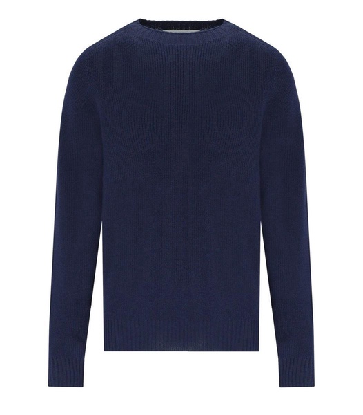 Amaránto Navy Blue Crewneck Jumper