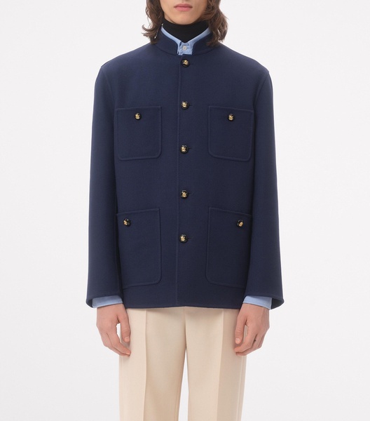 Double-Faced Virgin Wool Blazer