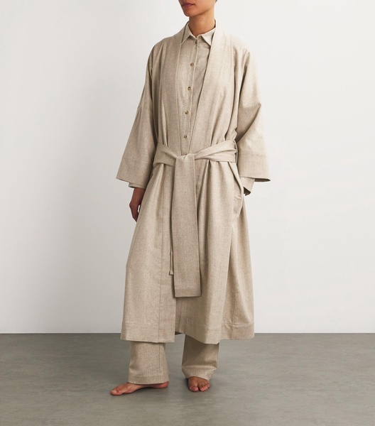 Lambswool-Cashmere Athens Robe