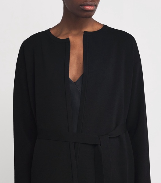 Crepe Tie Cardigan
