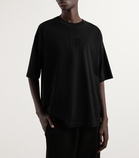 Oversized Embroidered Logo T-Shirt