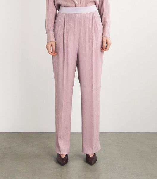 Silk Jane Wide-Leg Trousers