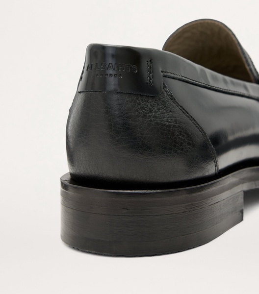 Leather Bloom Loafers