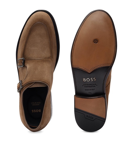 Suede Monk Shoes