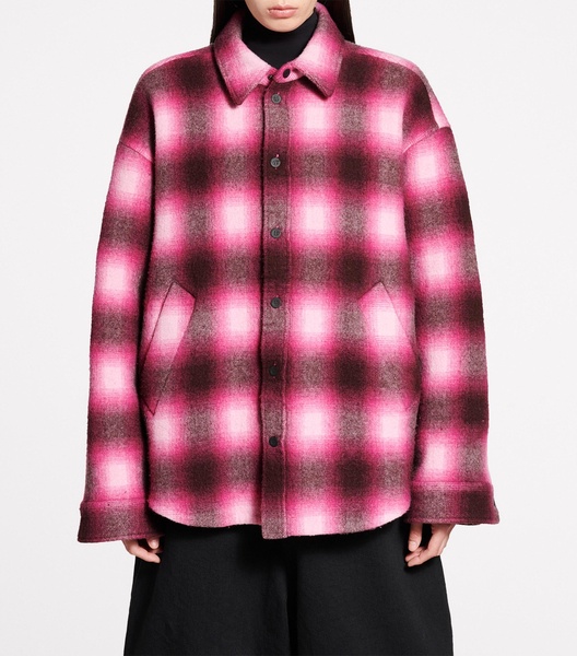 Wool Plaid Jacket