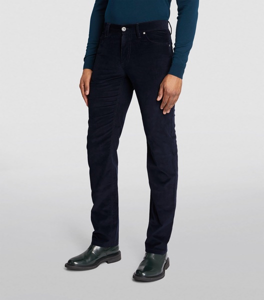 Stretch-Cotton Corduroy Trousers