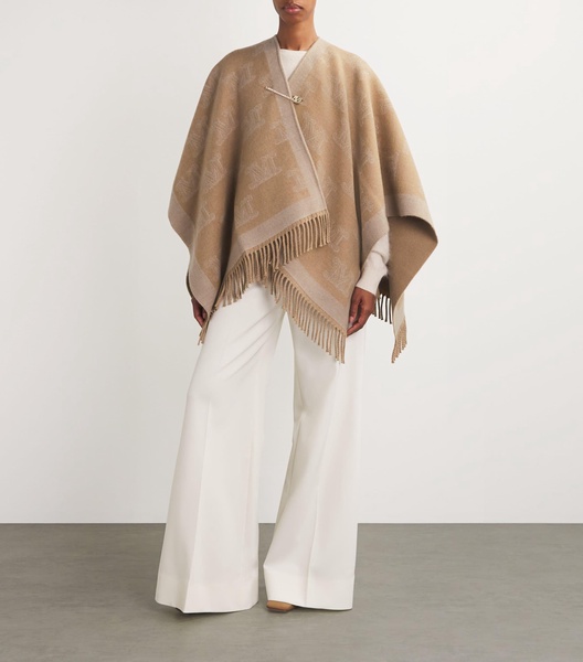 Virgin Wool Poncho