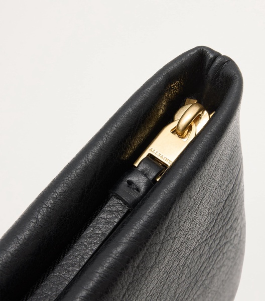 Leather Bettina Clutch Bag