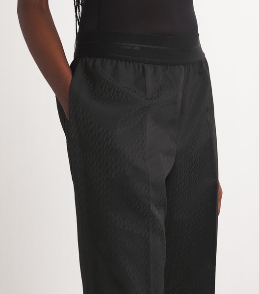 Logo-Print Car Trousers