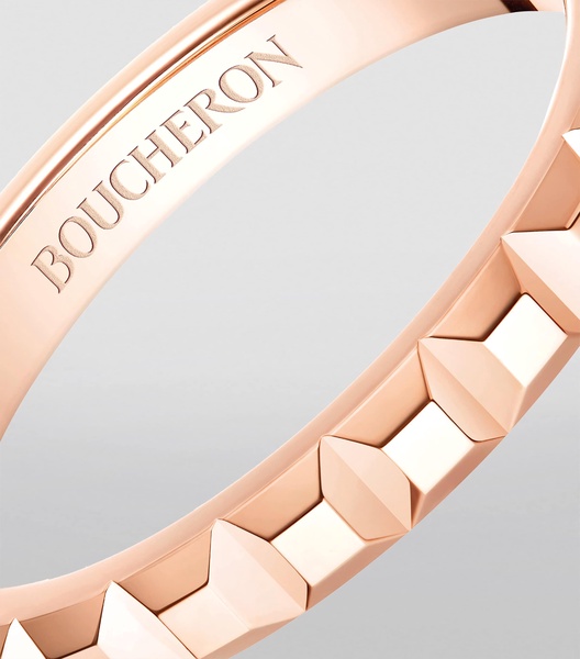 Rose Gold Quatre Clou de Paris Wedding Band