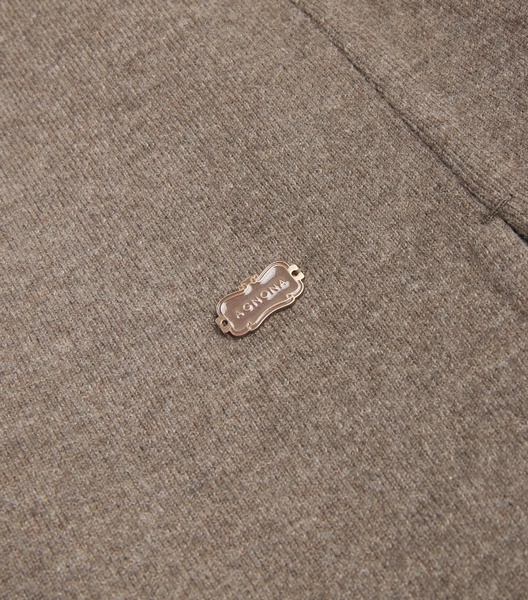 Cashmere-Blend Double-Face Top