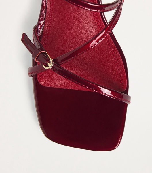 Leather Heeled Sandals 65