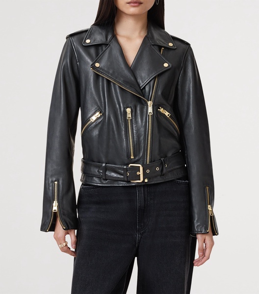 Leather Balfern Jacket