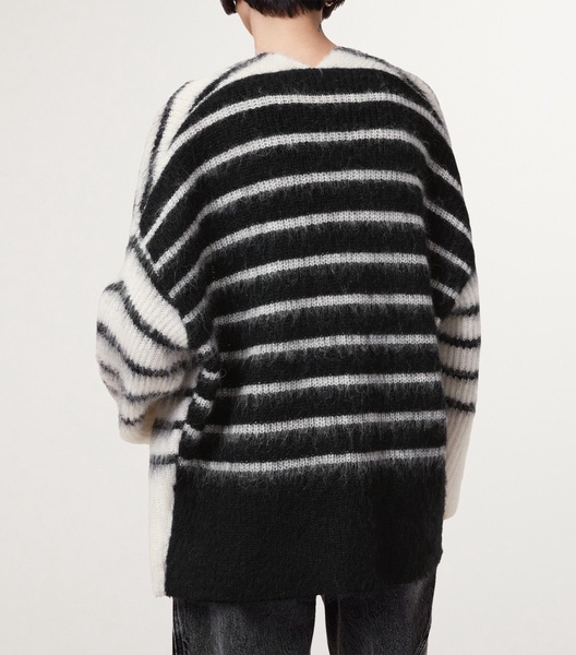 Mohair-Wool-Blend Riga Cardigan