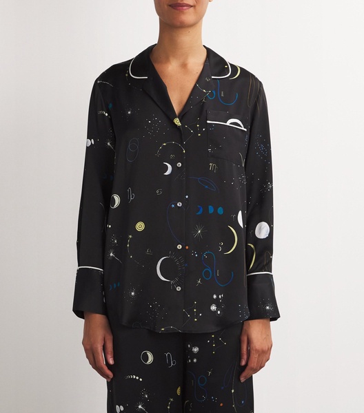 Silk Paris Pyjama Shirt