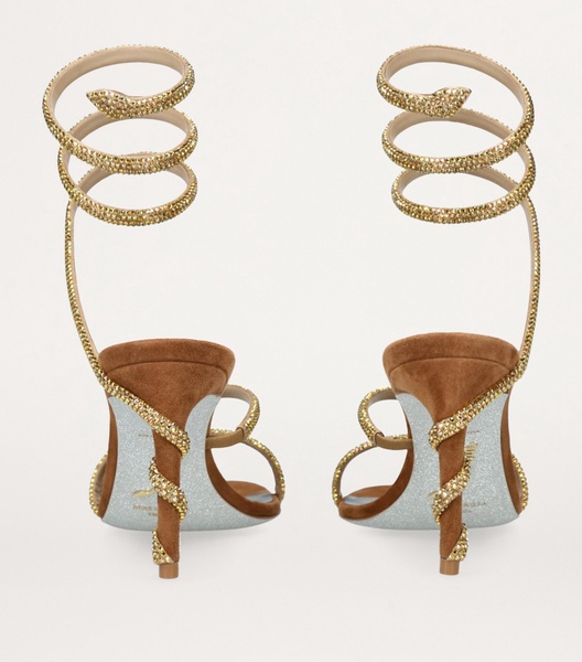 Suede Embellished Margot Sandals 80