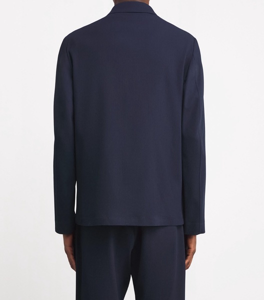 Virgin Wool-Blend Bomber Jacket