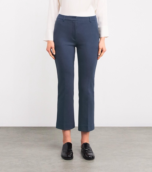 Jersey Straight Tailored Trousers