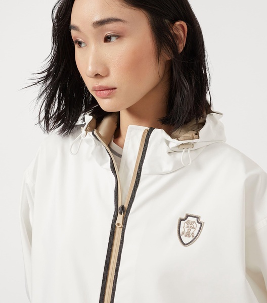 Nylon Hooded Jacket