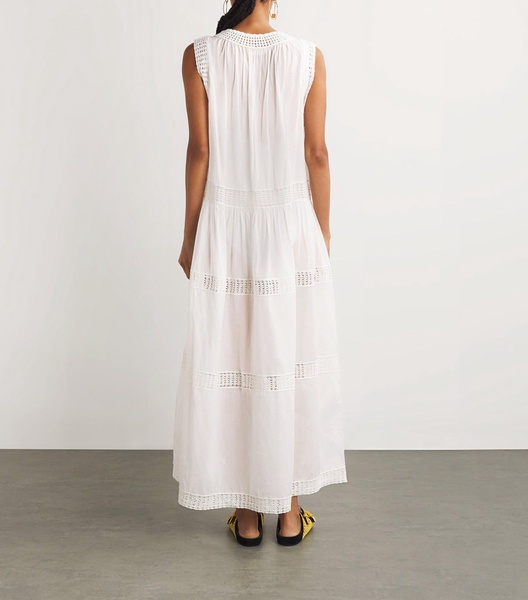 Semi-Sheer Thalia Maxi Dress