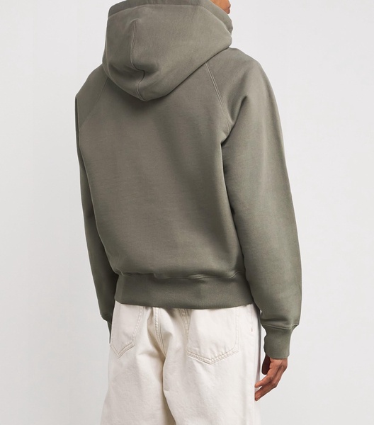 Organic Cotton Ami de Coeur Zip-Up Hoodie