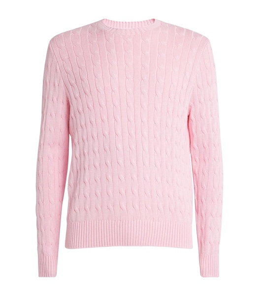 Cotton Cable-Knit Sweater