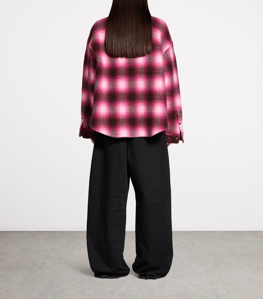 Wool Plaid Jacket