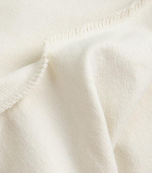 Cotton-Blend Campagne Top