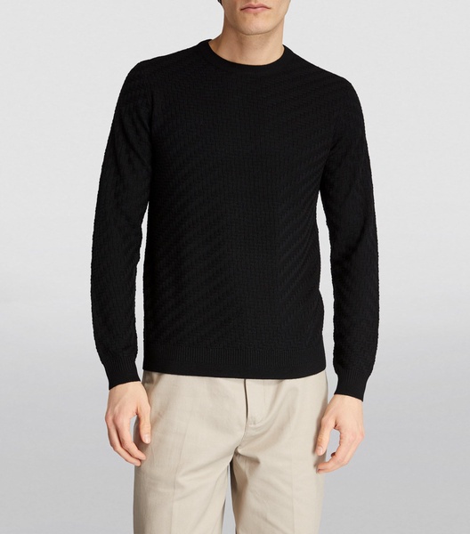 Cotton Textured Sweater