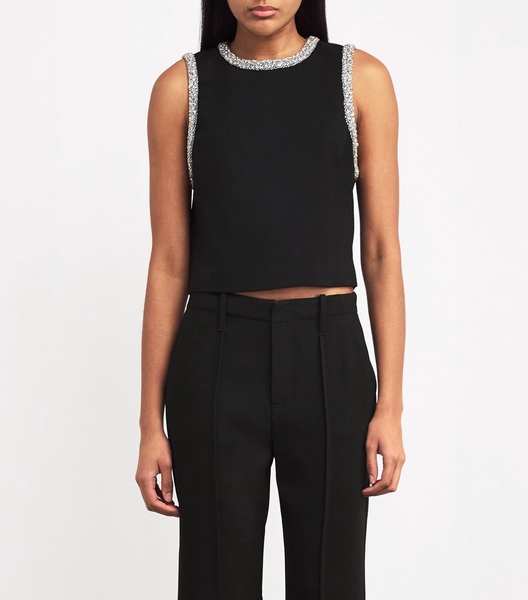 Embellished Amal Tank Top
