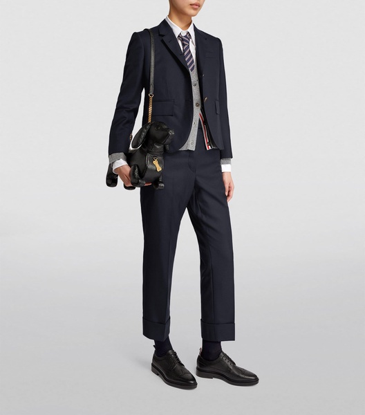 Cropped Tailored Trousers
