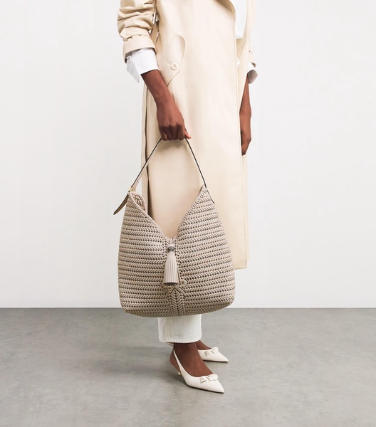Large Leather Neeson Shoulder Bag