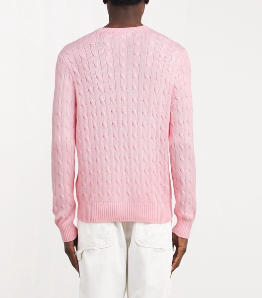 Cotton Cable-Knit Sweater