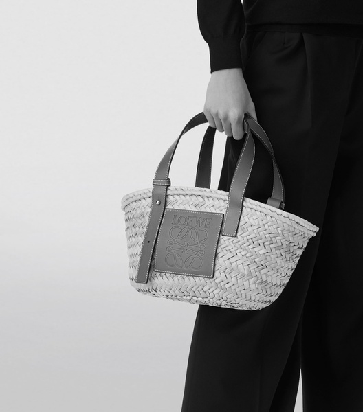 x Paula’s Ibiza Small Anagram Basket Bag