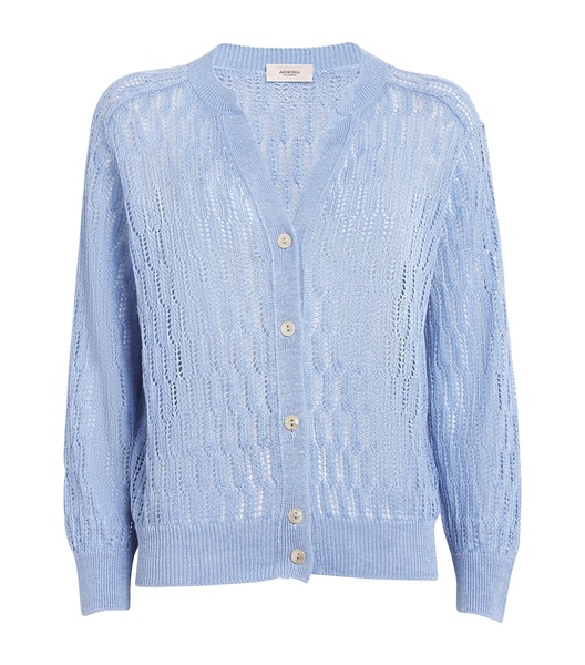 Linen-Silk Cardigan