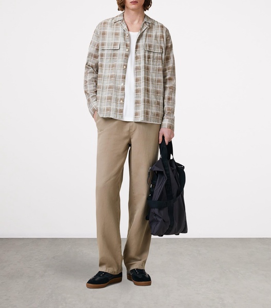 Cotton-Linen Hanbury Trousers
