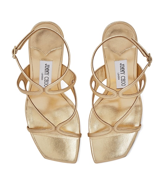 Azie 85 Leather Heeled Sandals