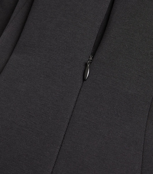 Cotton-Blend Midi Dress