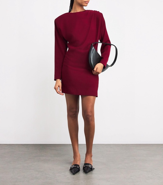 Draped Haven Mini Dress