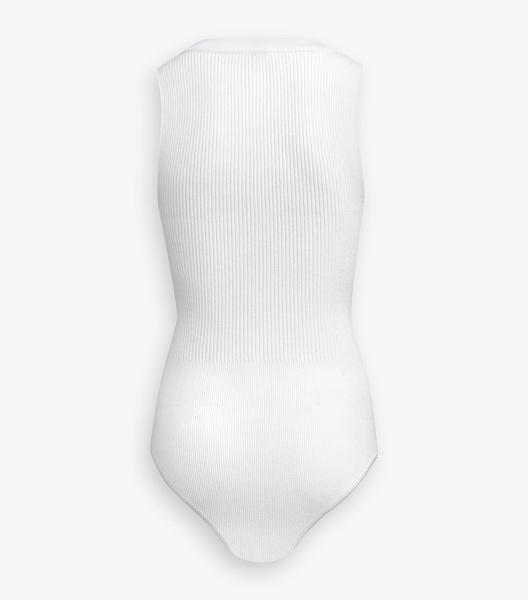 Scoop-Neck Tank Bodysuit