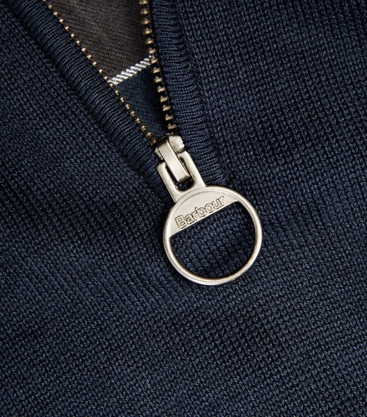 Cotton Half-Zip Sweater
