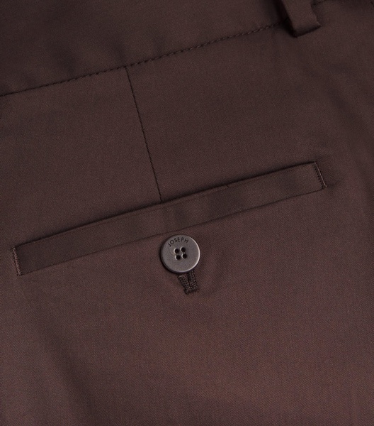 Cotton-Blend Cropped Bing Court Trousers