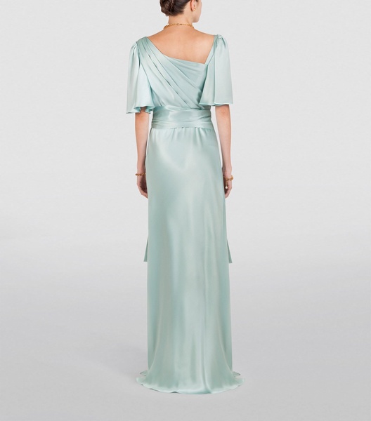 Silk Belted Dress
