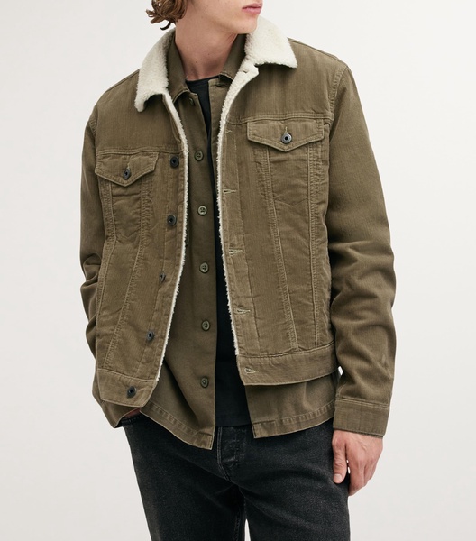 Cotton Corduroy Westy Trucker Jacket
