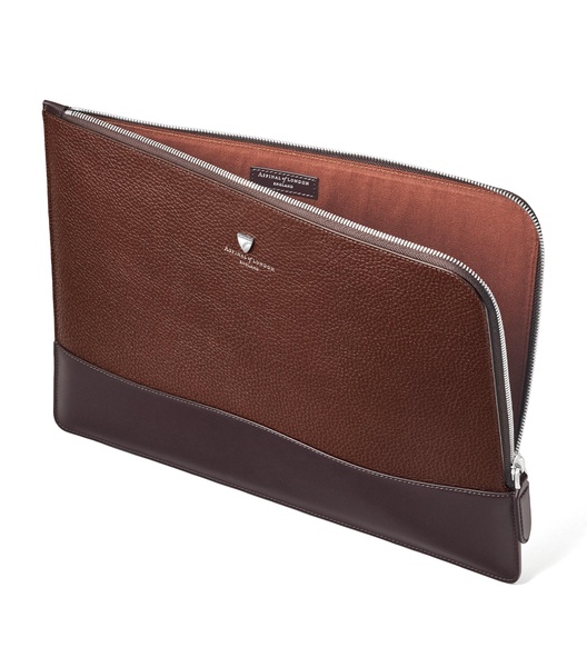 Leather Mount Street Laptop Case