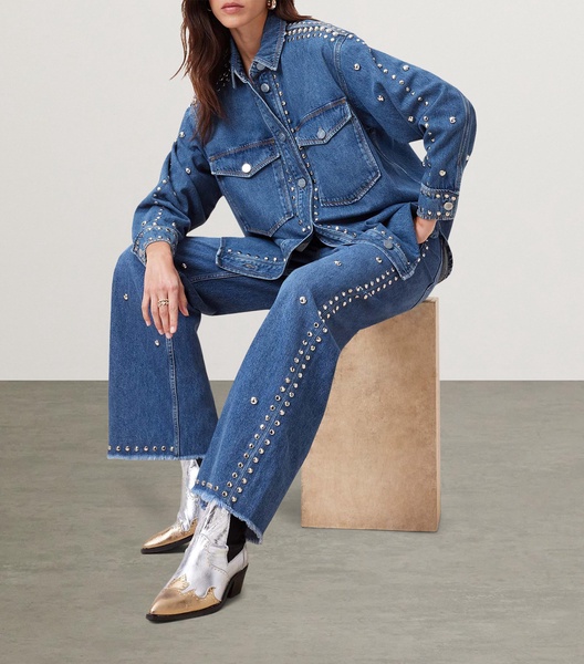 Studded Alba Denim Shirt