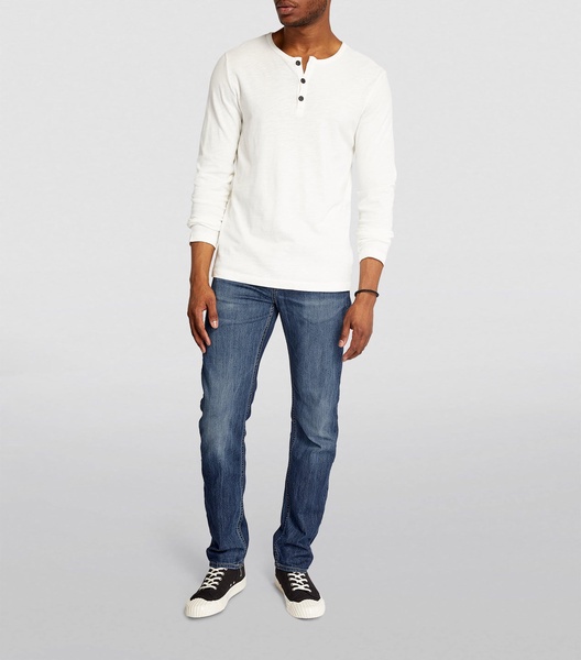 Stretch-Cotton Slim Jeans
