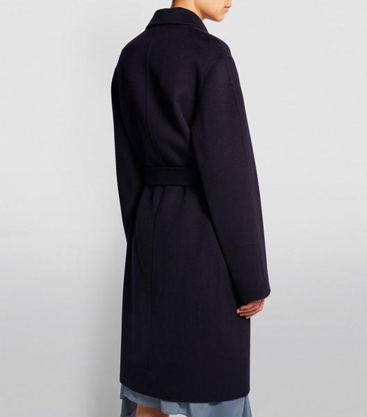 Wool-Cashmere Long Cenda Coat