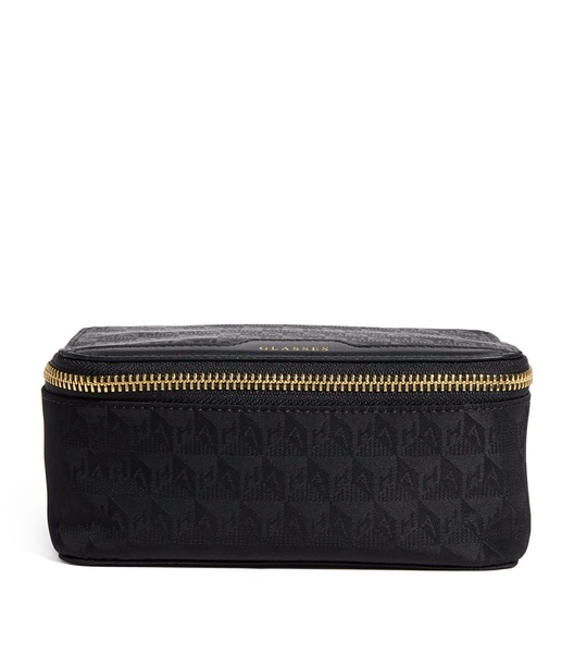 Jacquard Logo Glasses Trio Pouch