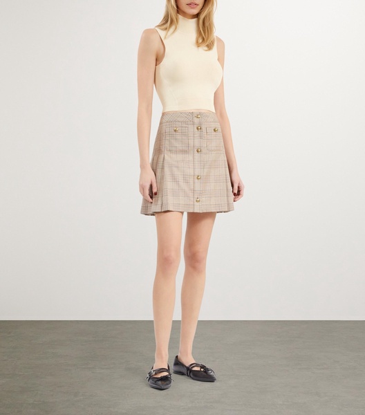 High-Neck Tank Top